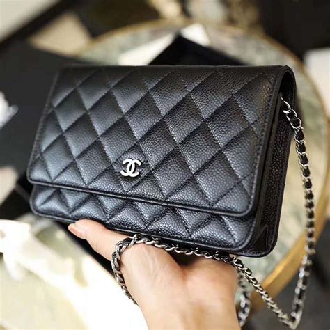 wallet on chain chanel classic|chanel trendy wallet on chain.